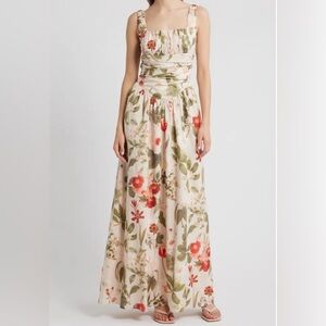 Lulus x Nordstrom Cameron Floral Maxi Cocktail Dress